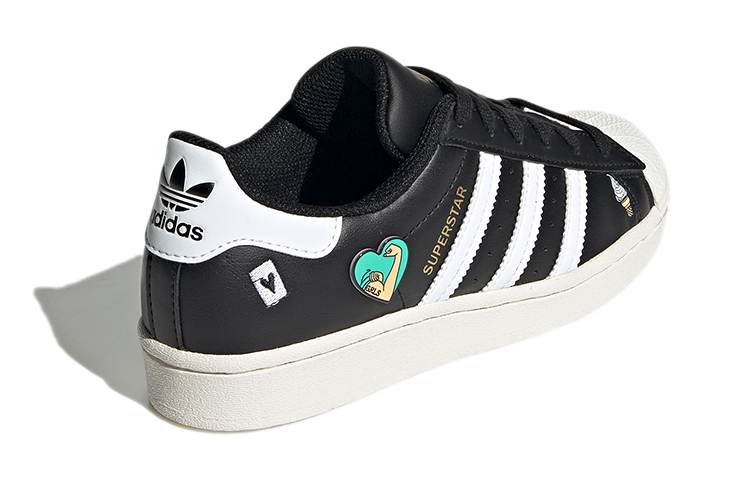 (Youth) adidas Superstar Big Kid 'Empowering Graphics - Black' 圖 4