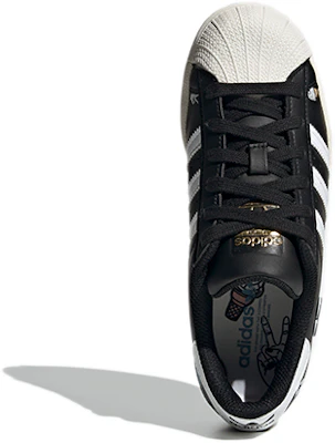 (JR) adidas Superstar Niño 'Gráficos Empoderadores - Negro' FX5880 Purchase (JR) adidas Superstar Niño 'Gráficos Empoderadores - Negro' FX5880