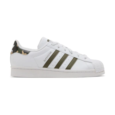 (Youth) adidas Superstar Big Kid 'White Camo'