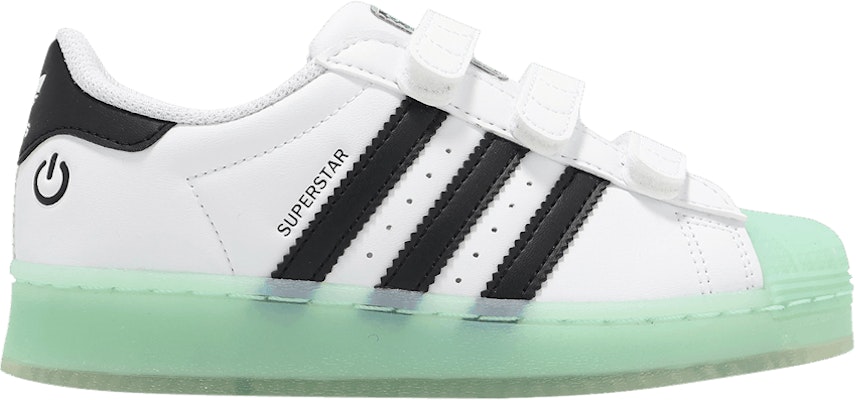 (Youth) adidas Superstar CF C 'LED Lights - White Semi Flash Aqua' IG7004 Buy (Youth) adidas Superstar CF C 'LED Lights - White Semi Flash Aqua' IG7004