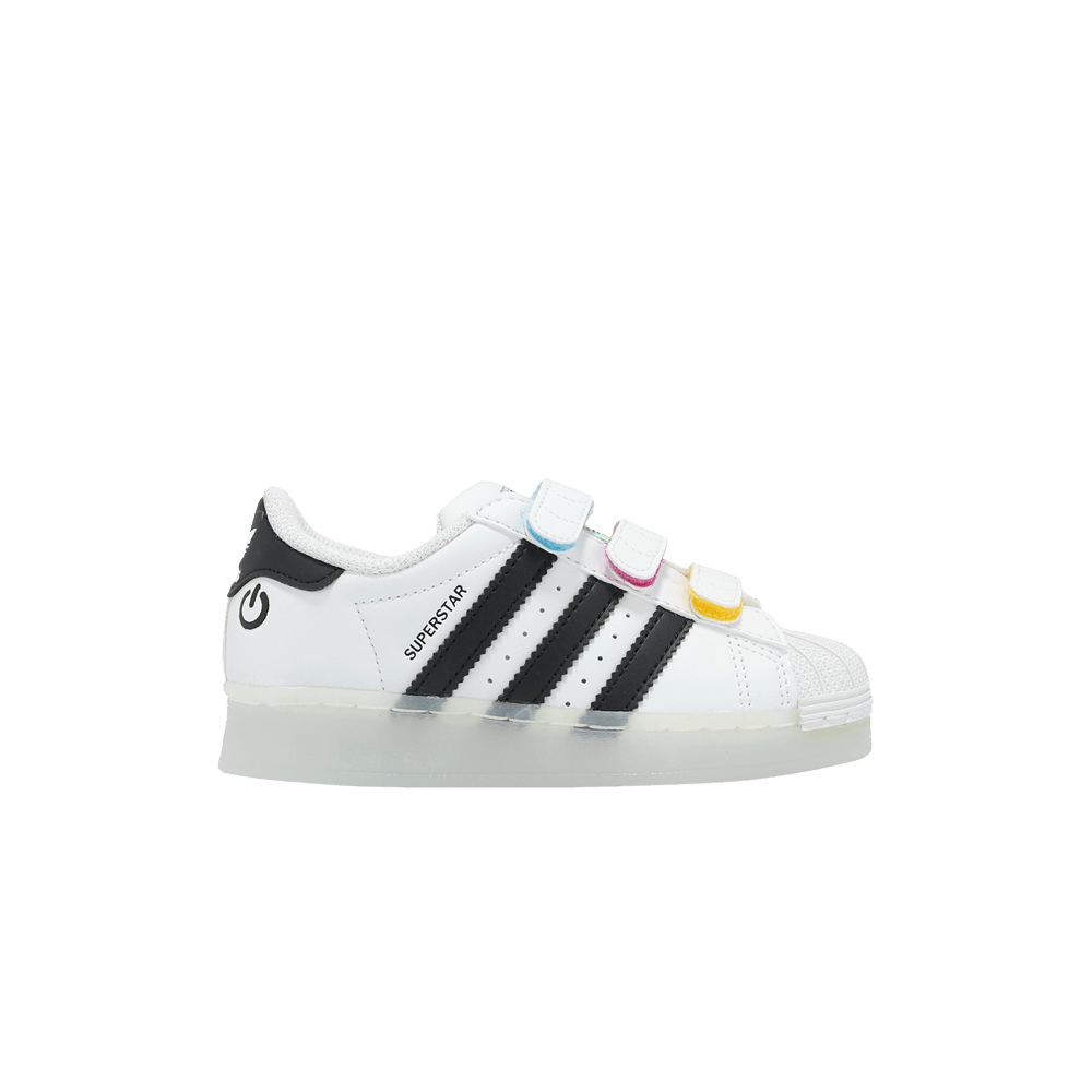 (Youth) adidas Superstar CF C 'LED Lights Pack - White Black' JI0506