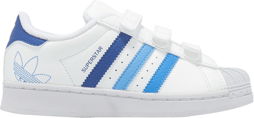 (Youth) adidas Superstar CF C 'White Royal Blue Burst' IF3577 Buy (Youth) adidas Superstar CF C 'White Royal Blue Burst' IF3577