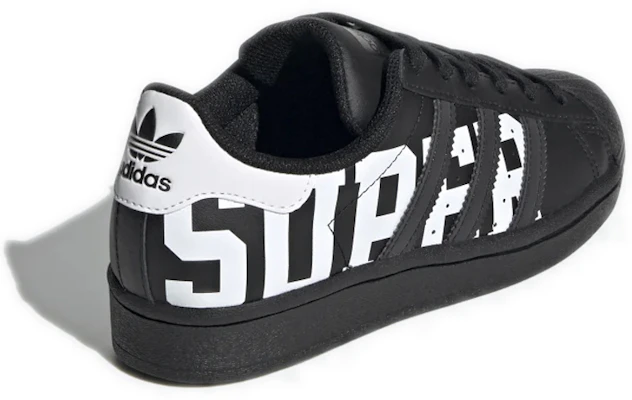 (JR) 阿迪达斯Superstar经典黑'黑/白' FV3745 Lookbook (JR) 阿迪达斯Superstar经典黑'黑/白' FV3745