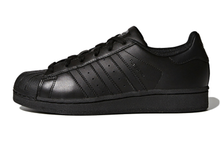 (Youth) adidas Superstar Foundation J 'Triple Black' B25724