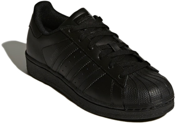 (Youth) adidas Superstar Foundation J 'Triple Black' B25724 Lookbook (Youth) adidas Superstar Foundation J 'Triple Black' B25724