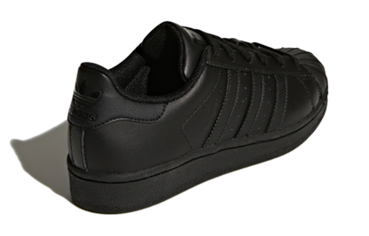 Shop (Youth) adidas Superstar Foundation J 'Triple Black' B25724