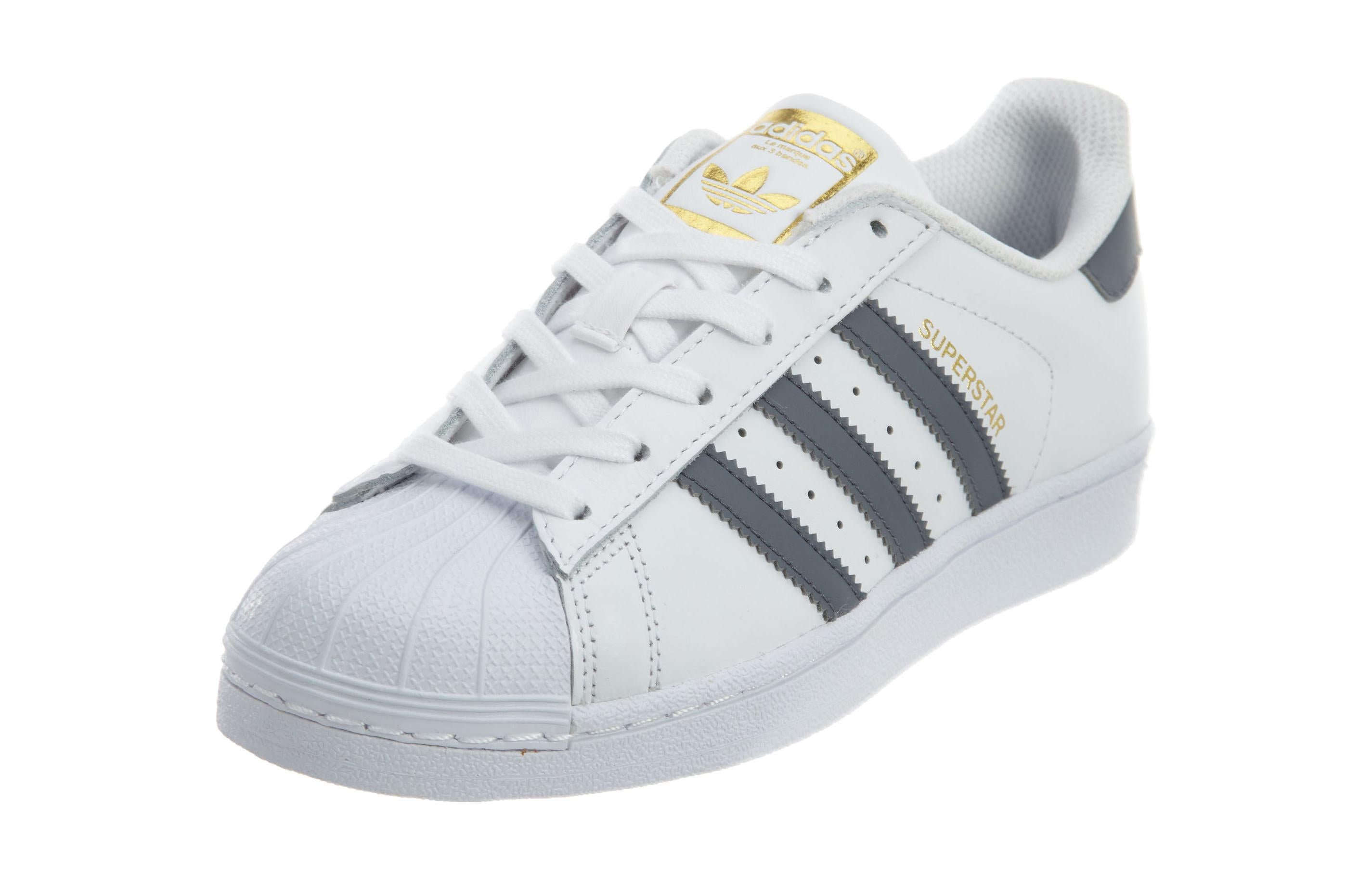 Lookbook (JR) 阿迪达斯 Superstar Foundation J '白色玛瑙' S81016