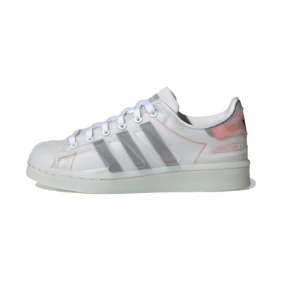(Youth) adidas Superstar Futureshell J 'White Semi Solar Red'