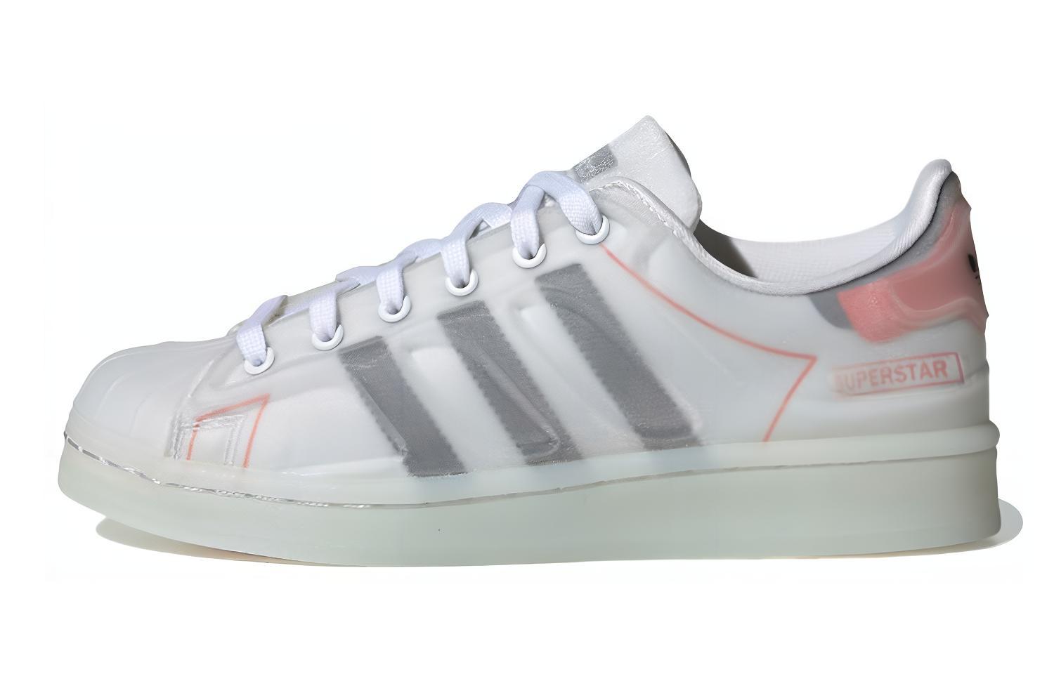(Youth) adidas Superstar Futureshell J 'White Semi Solar Red' S42622