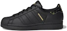Buy (Youth) adidas Superstar J 'Black Gold Metallic' H03992