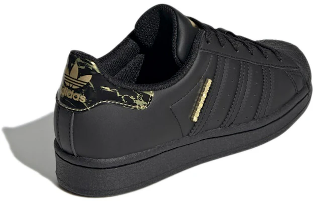(Youth) adidas Superstar J 'Black Gold Metallic' H03992 Shop (Youth) adidas Superstar J 'Black Gold Metallic' H03992