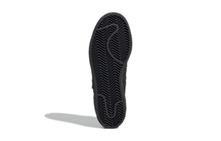 Details for (Youth) adidas Superstar J 'Black Gold Metallic' H03992