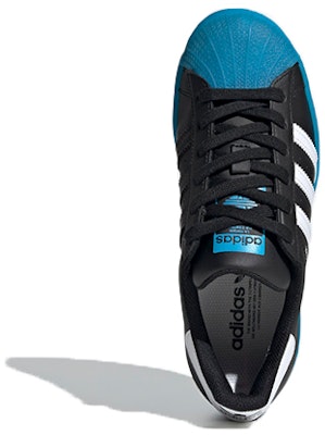 (JR) 아디다스 슈퍼스타 J '블랙/시안' (Adidas Superstar J 'Black/Cyan') FW3981 Shop (JR) 아디다스 슈퍼스타 J '블랙/시안' (Adidas Superstar J 'Black/Cyan') FW3981