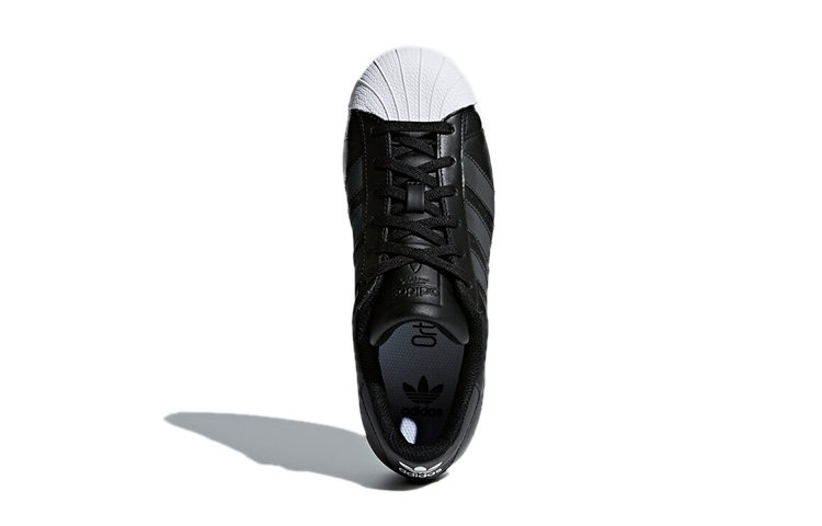 Purchase 大童 adidas originals Superstar J 低筒 兒童運動鞋 黑白色