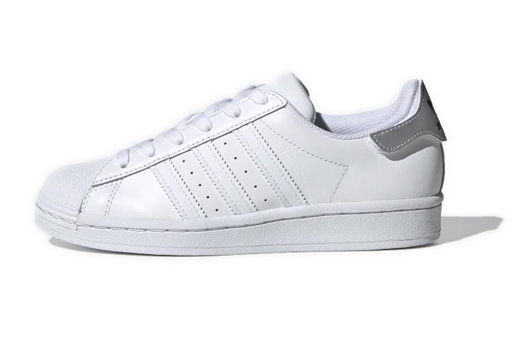 (Youth) adidas Superstar J 'Cloud White Grey'