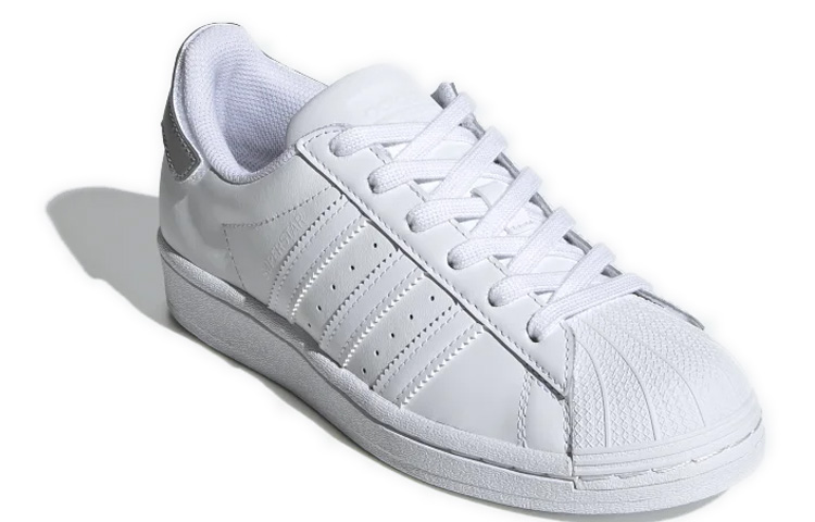 (Youth) adidas Superstar J 'Cloud White Grey' 圖 2