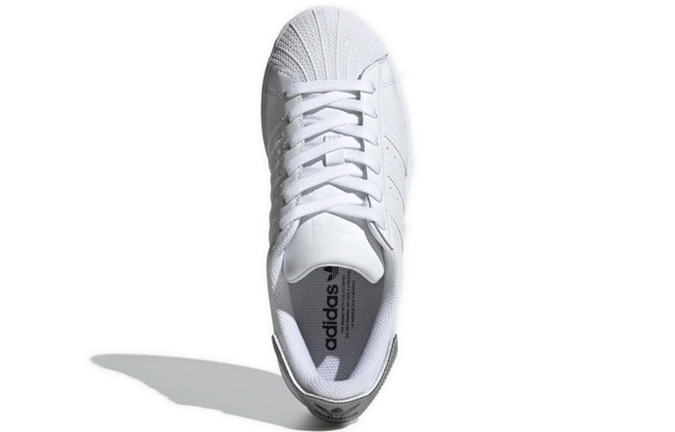 (Youth) adidas Superstar J 'Cloud White Grey' 圖 4