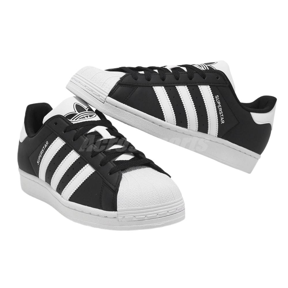 (Youth) adidas Superstar J 'Core Black White' 圖 3