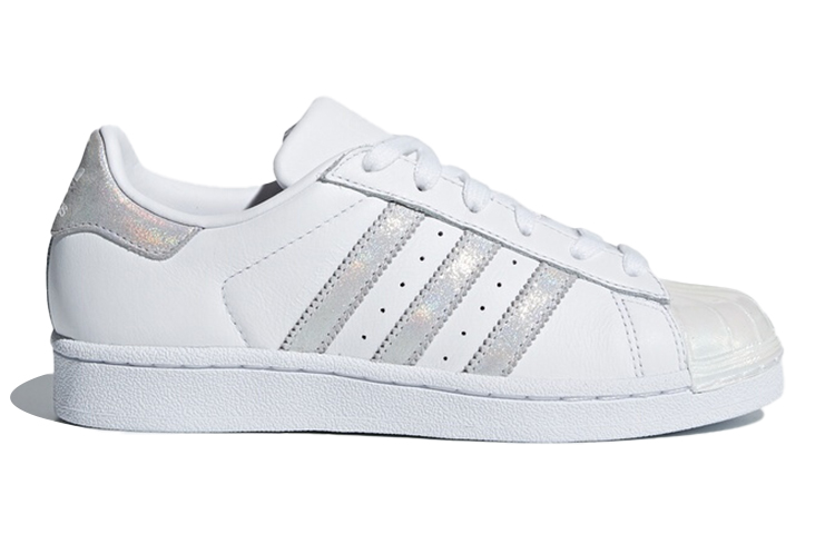 (Youth) adidas Superstar J 'Footwear White' 圖 2
