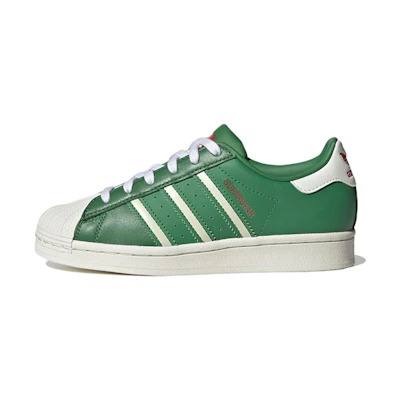 (Youth) adidas Superstar J 'Green Off White'