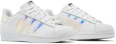Cheap (JR) adidas Superstar J 'Iridescent' Berkilau AQ6278