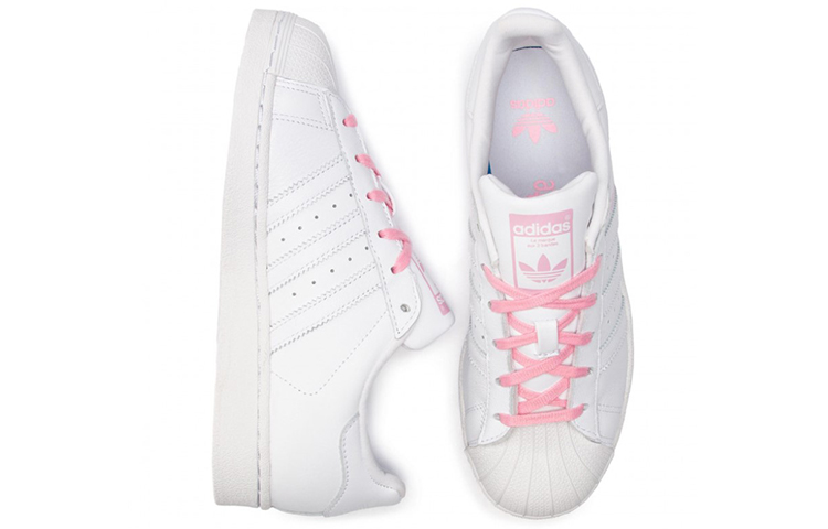 (Youth) adidas Superstar J 'Light Pink' 圖 4
