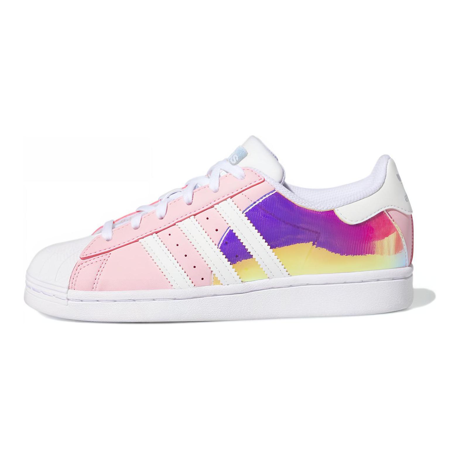 (Youth) adidas Superstar J 'Pink Iridescent'