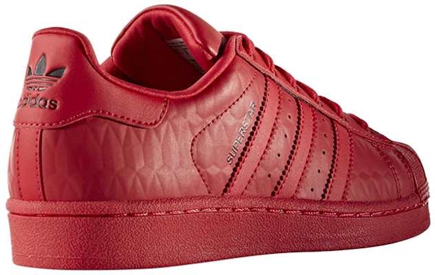 (JR) adidas Superstar J ''Ray Red'' Sneaker S76353 Shop (JR) adidas Superstar J ''Ray Red'' Sneaker S76353