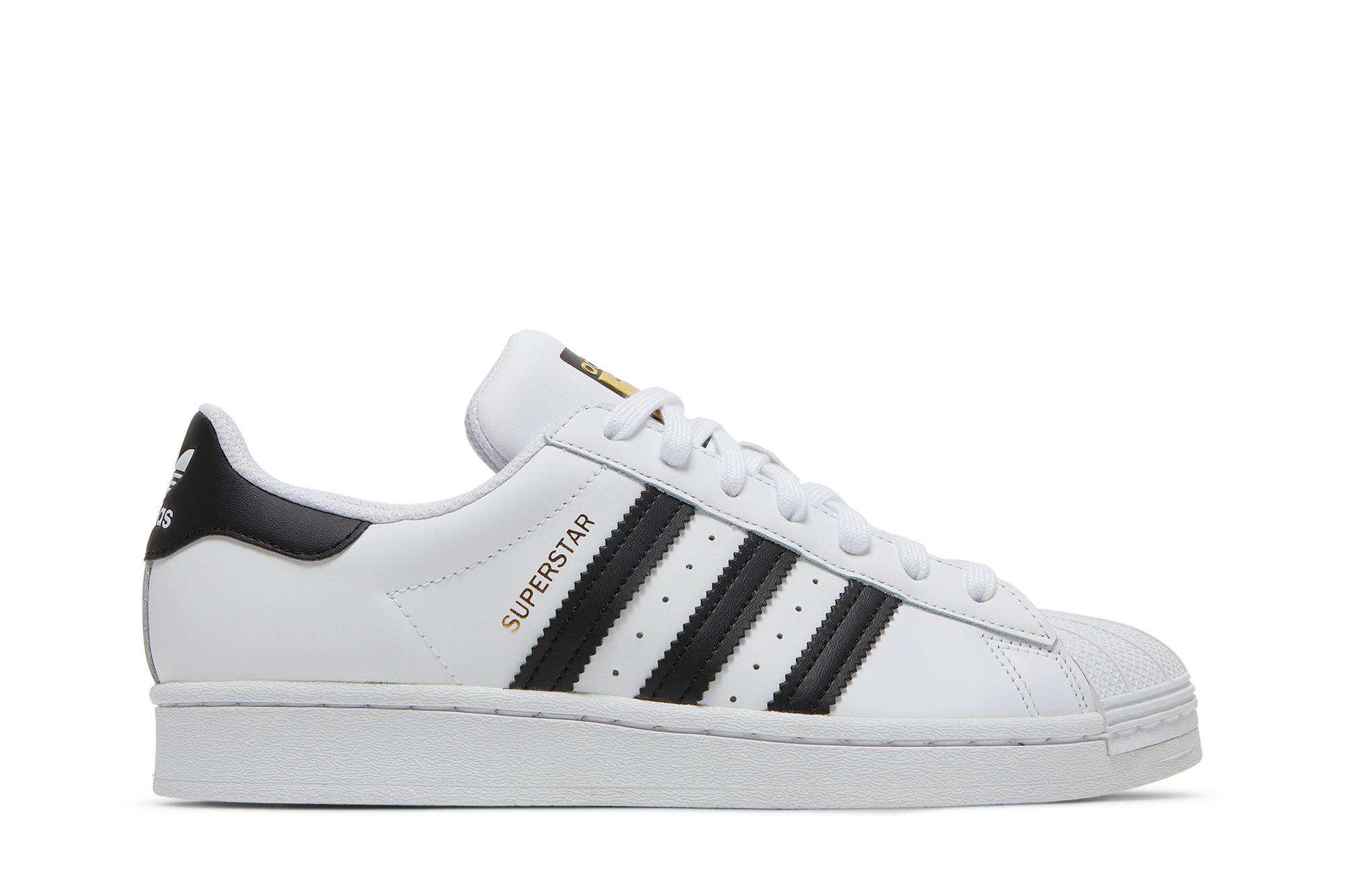 (Youth) adidas Superstar J 'White Black' FU7712