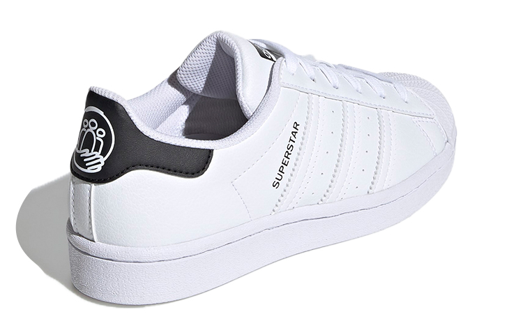 (Youth) adidas Superstar J 'White Black' 圖 4