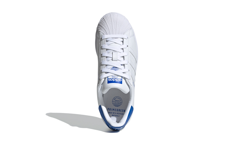 (Youth) adidas Superstar J 'White Blue' 圖 5
