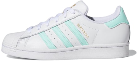 (Youth) adidas Superstar J 'White Clear Mint' GX2539 (Youth) adidas Superstar J 'White Clear Mint' GX2539