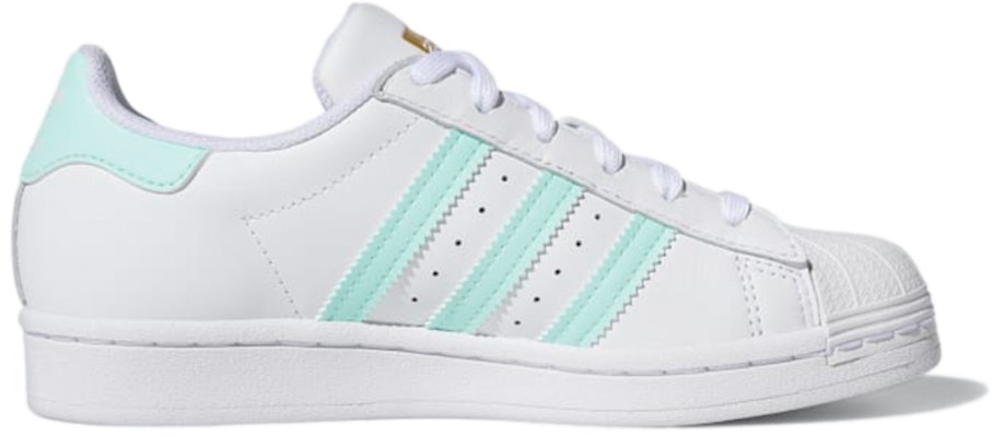 (JR) adidas Superstar J 'Blanco Menta Claro' GX2539 Order (JR) adidas Superstar J 'Blanco Menta Claro' GX2539