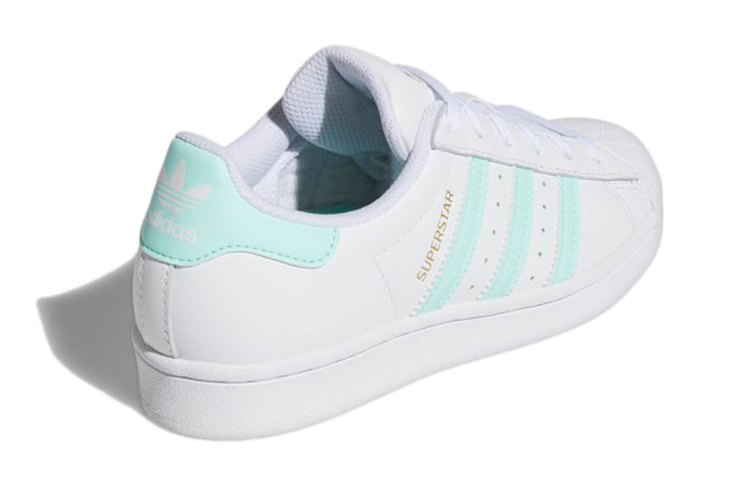 Shop (JR) adidas Superstar J 'Blanco Menta Claro' GX2539