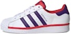 (JR) adidas Superstar J 'Putih Ungu Kolej Merah' FV3666
