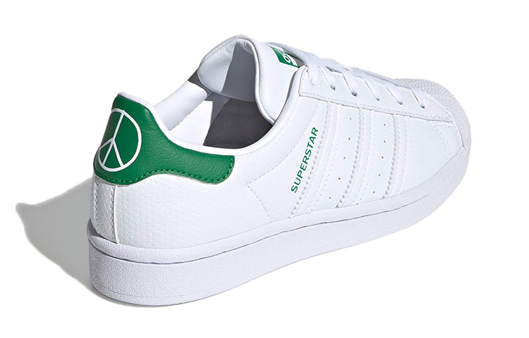 (Youth) adidas Superstar J 'White Green' 圖 4