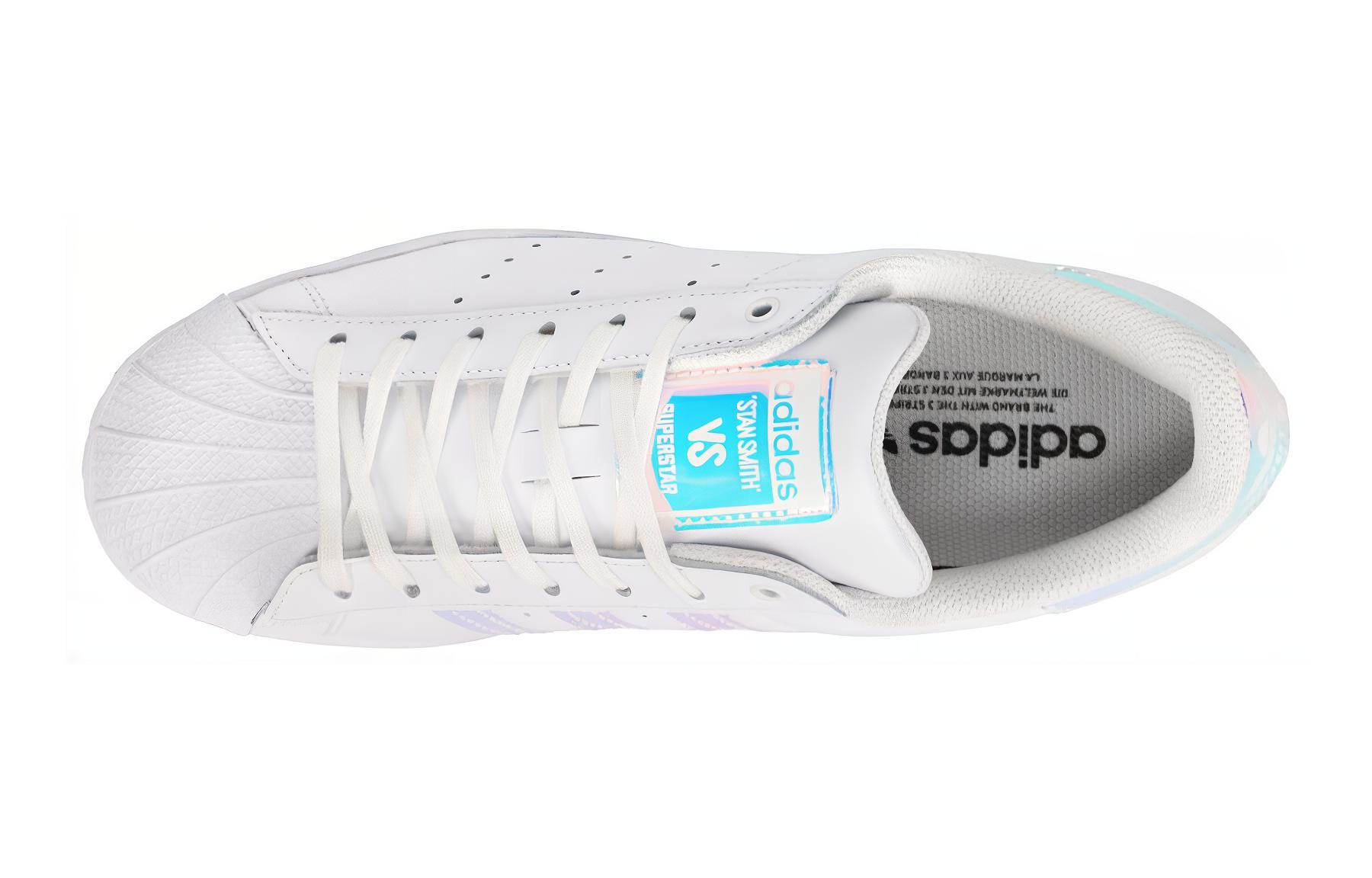 (Youth) adidas Superstar J 'White Iridescent' 圖 4
