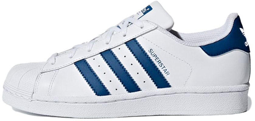 (JR) adidas Superstar J 'Blanco Leyenda Marina' F34163 Buy (JR) adidas Superstar J 'Blanco Leyenda Marina' F34163