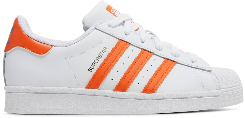 大童 adidas originals Superstar J 低帮 童鞋 白橘金 Buy 大童 adidas originals Superstar J 低帮 童鞋 白橘金