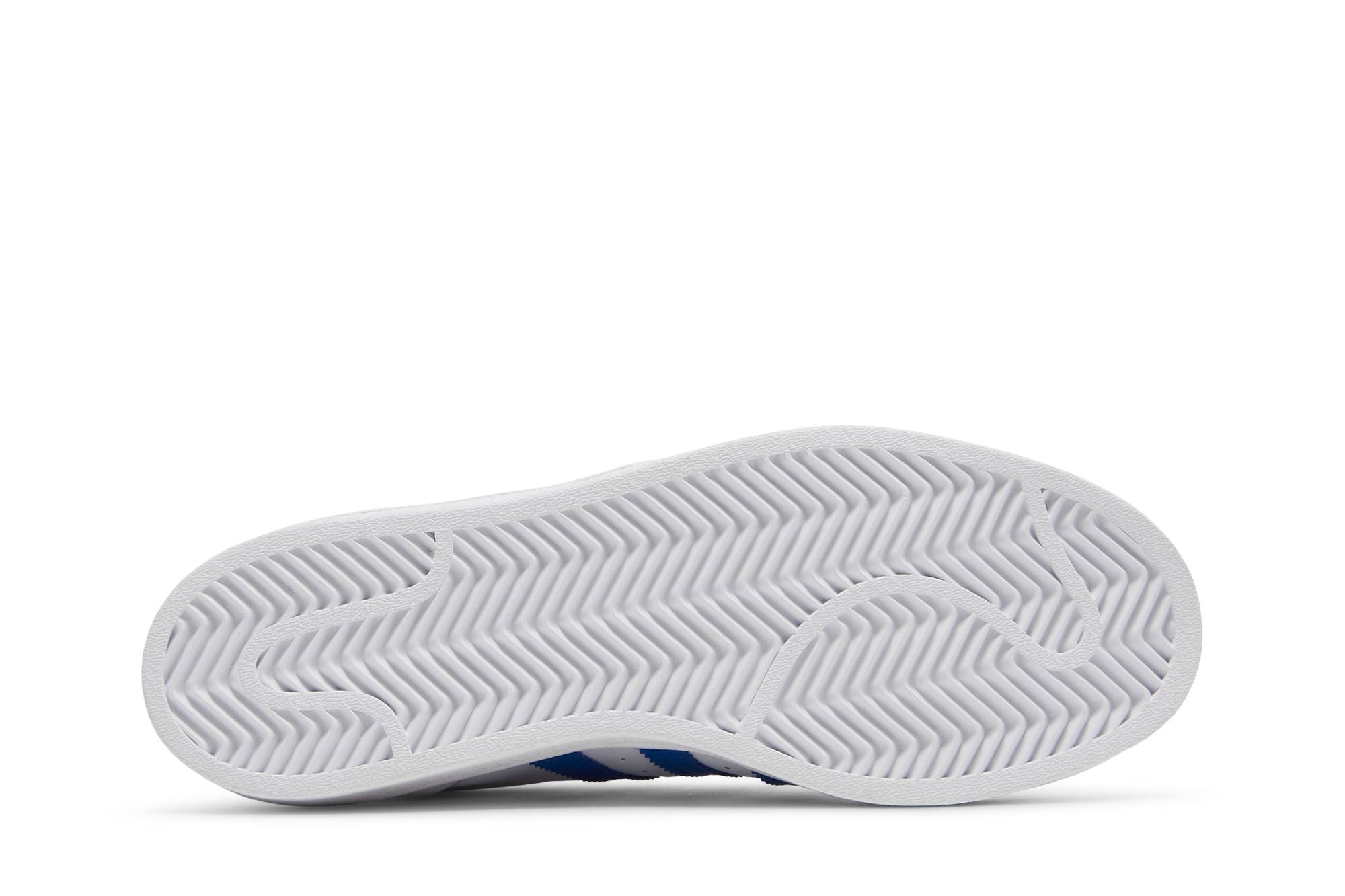 Shop 大童 adidas originals Superstar J 低帮 童鞋 白橘金