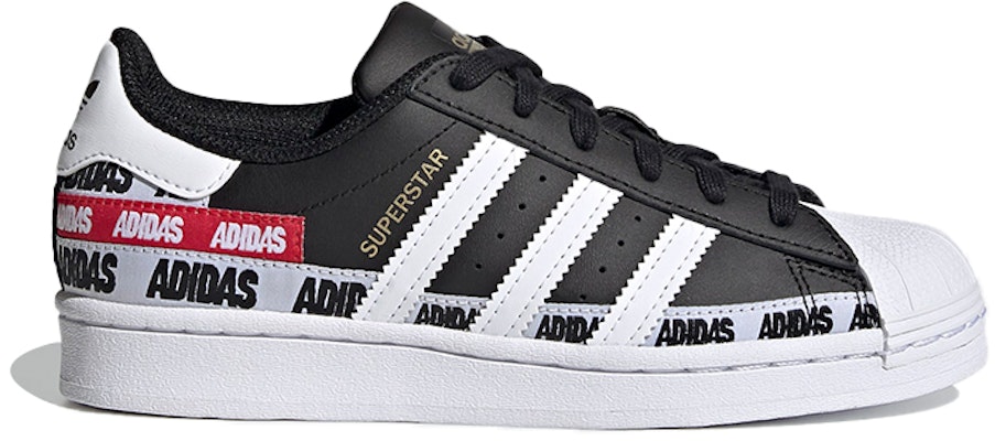 (JR) 아디다스 슈퍼스타 J '워드마크 블랙' FX5872 Order (JR) 아디다스 슈퍼스타 J '워드마크 블랙' FX5872