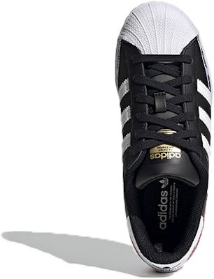 大童 adidas Originals Superstar J 低帮 兒童板鞋 黑白字 Purchase 大童 adidas Originals Superstar J 低帮 兒童板鞋 黑白字