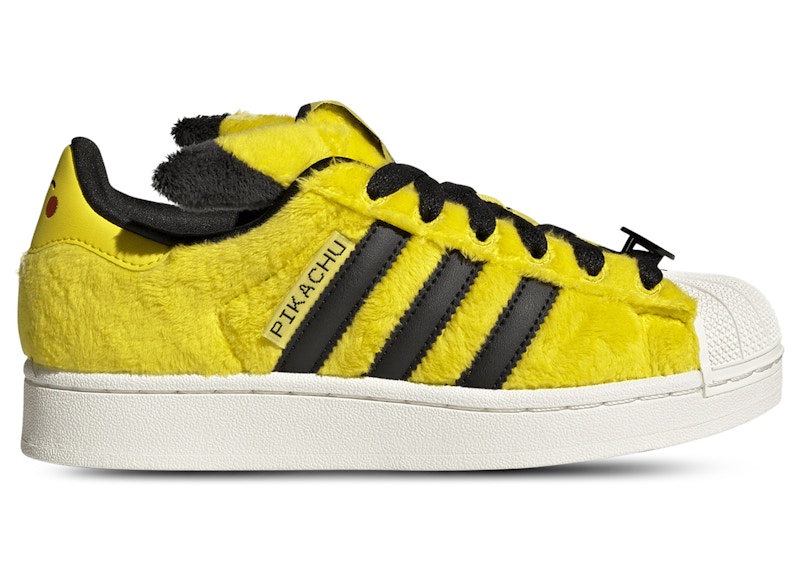 (Youth) adidas Superstar Pokémon Pikachu Yellow KJ5615