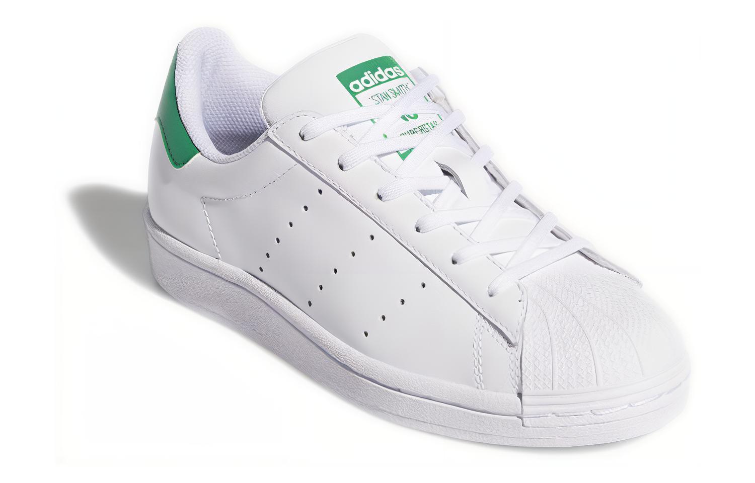 Lookbook (JR) adidas Superstar Stan Smith J 'Blanco Nube Verde' FX1014
