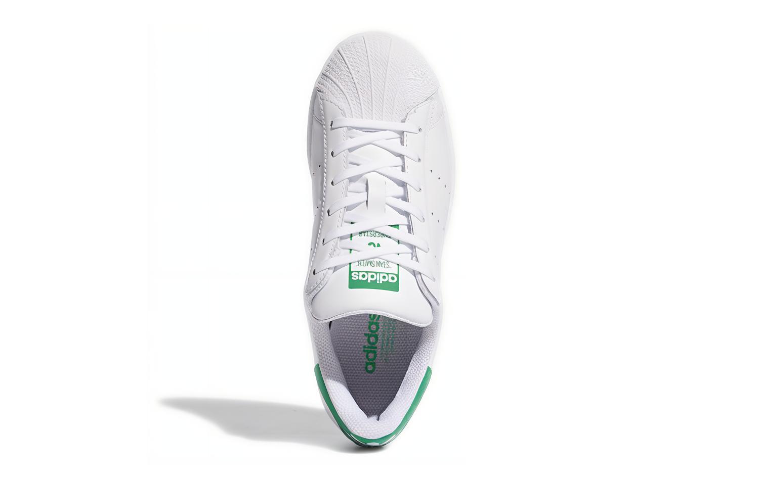 Purchase (JR) adidas Superstar Stan Smith J 'Blanco Nube Verde' FX1014