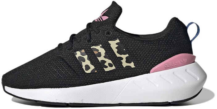 youth-adidas-swift-run-22-j-black-pink-bliss-leopard-gx-9215