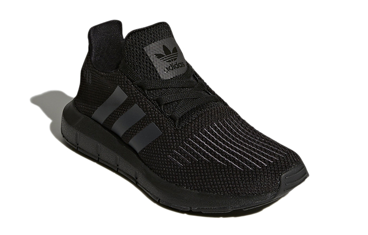 (Youth) adidas Swift Run J 'Black' 圖 3