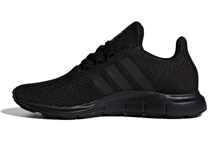 (Youth) adidas Swift Run J 'Triple Black' F34314