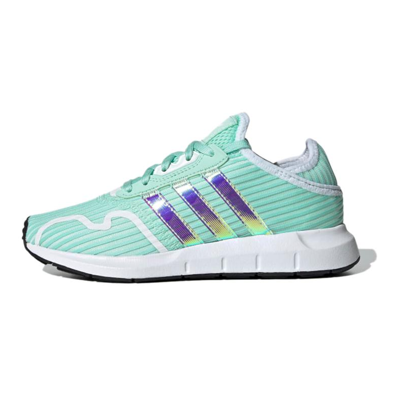 (Youth) adidas Swift Run X J 'Clear Mint Iridescent' FY4779
