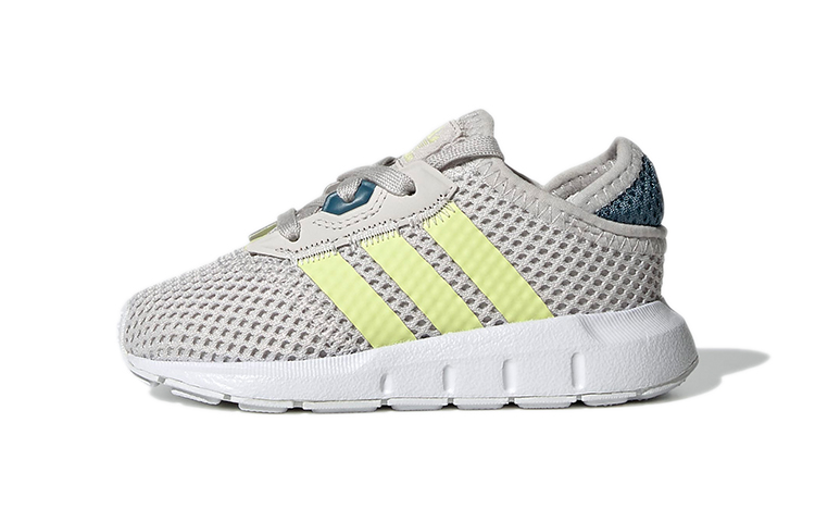 (Youth) adidas Swift Run X J 'Grey Pulse Yellow' S24001